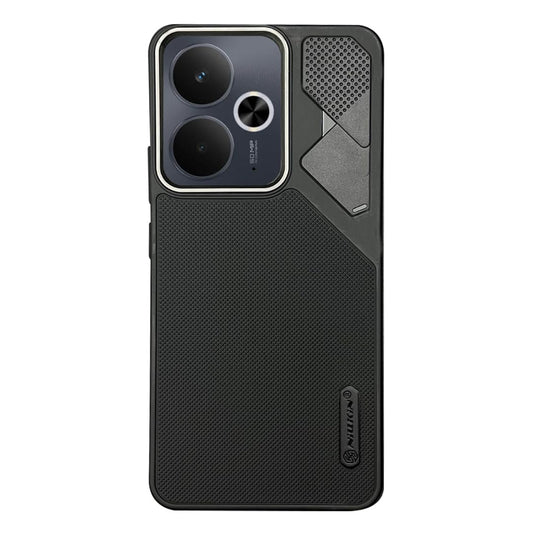 NIUKIN Fancy Super Frosted Dotted Case with Camera Ring for Realme 14T