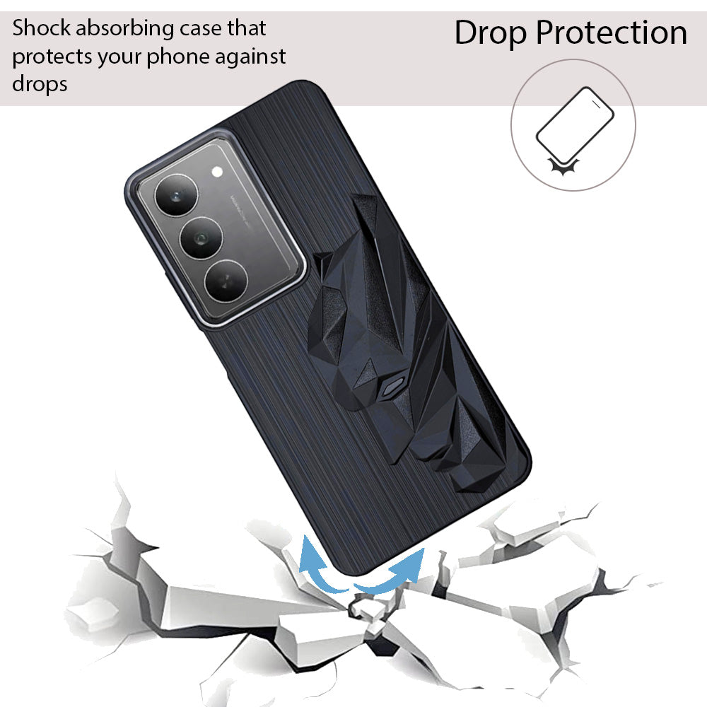Bt Superhero Case with Camera Ring for Realme 14X(5G)