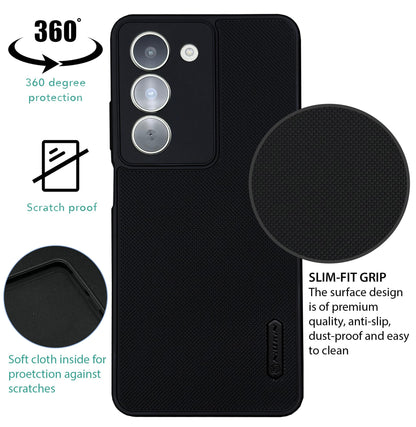 NIUKIN Super Frosted Dotted Case for Realme 14x