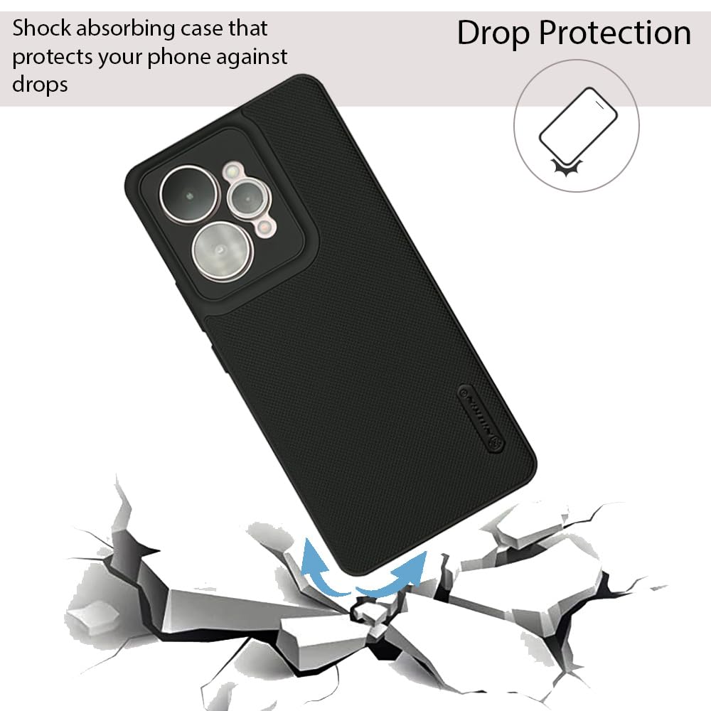 NIUKIN Super Frosted Dotted Case for Realme 15