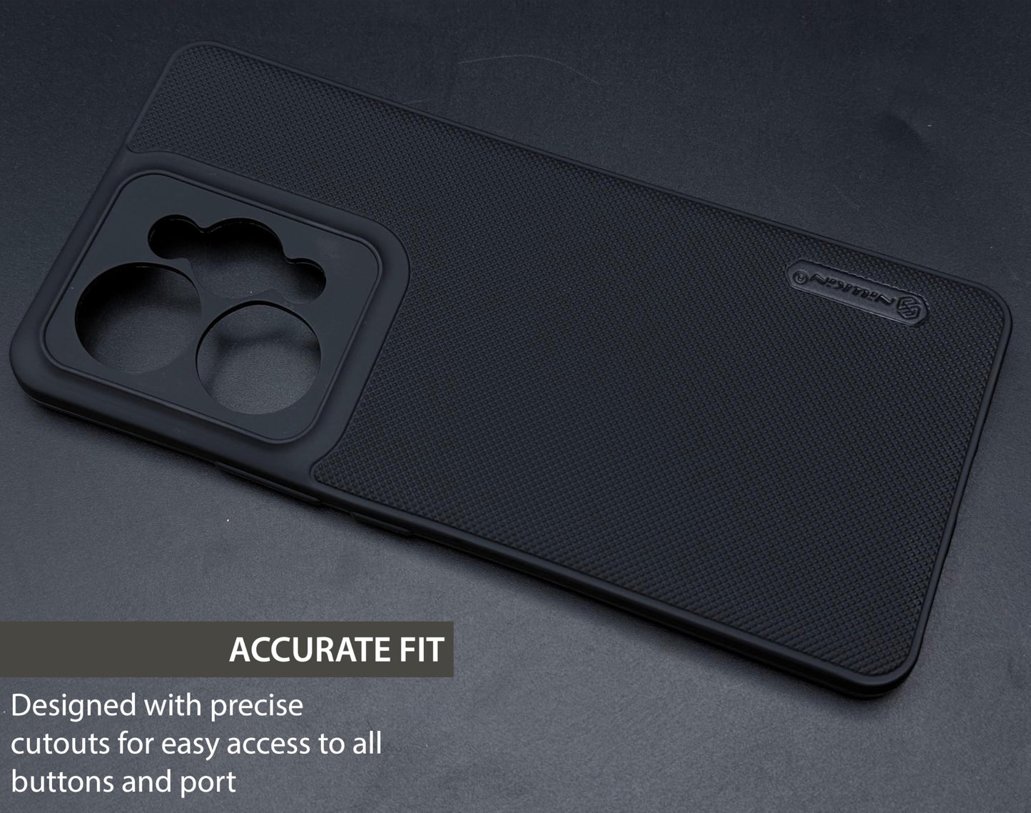 NIUKIN Super Frosted Dotted Case for Realme 15 Pro