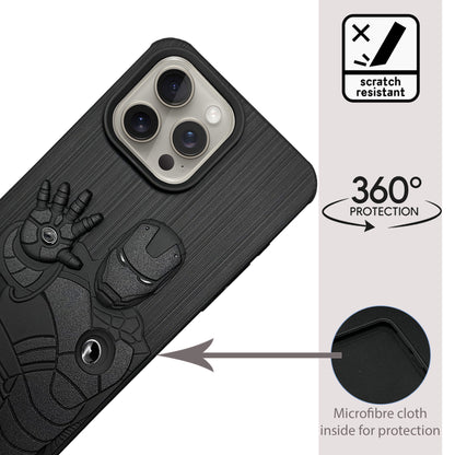 IR Superhero Action Case for iPhone 15 Pro Max