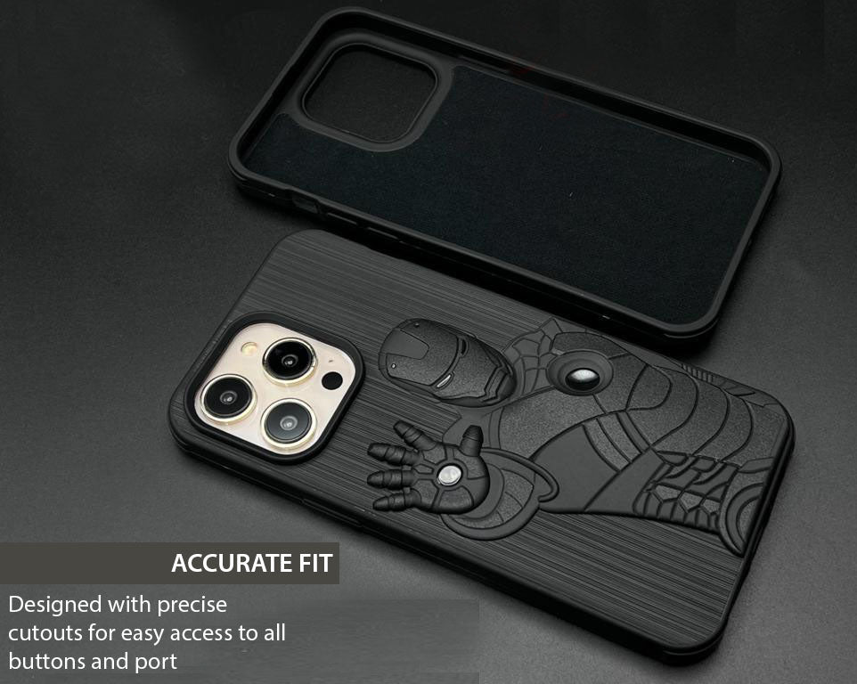 IR Superhero Action Case for iPhone 15 Pro Max