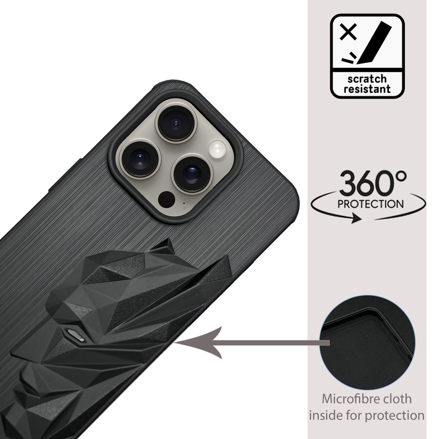 Bt Superhero Case for iPhone 15 Pro