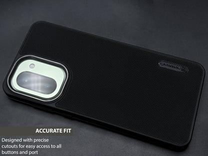 NIUKIN Super Frosted Dotted Case with Camera Ring for Oneplus 15R