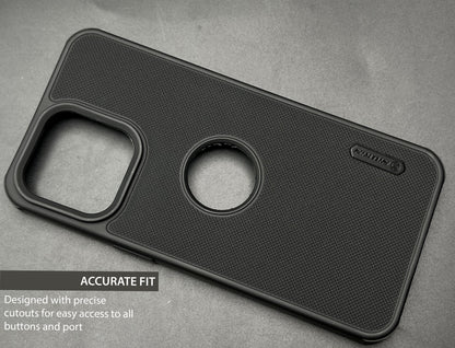 NIUKIN Super Frosted Dotted Case for iPhone 15 Pro Max