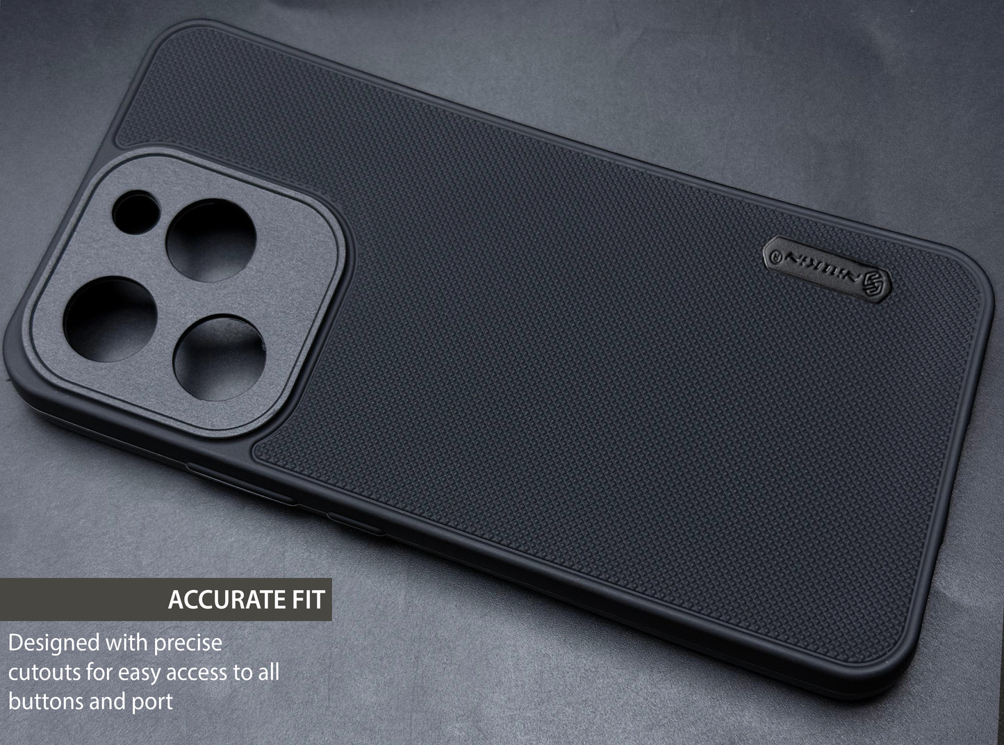 NIUKIN Super Frosted Dotted Case for Realme 15T