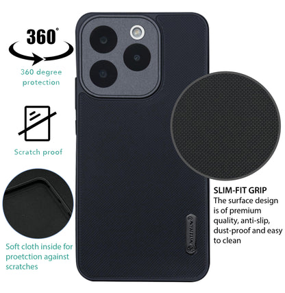 NIUKIN Super Frosted Dotted Case for Realme 15T
