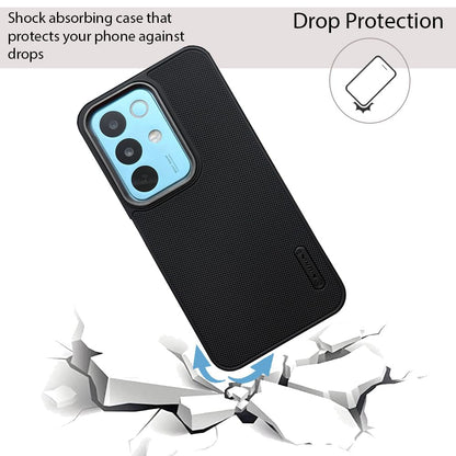 NIUKIN Super Frosted Dotted Case with Camera Ring for Realme C85 5G
