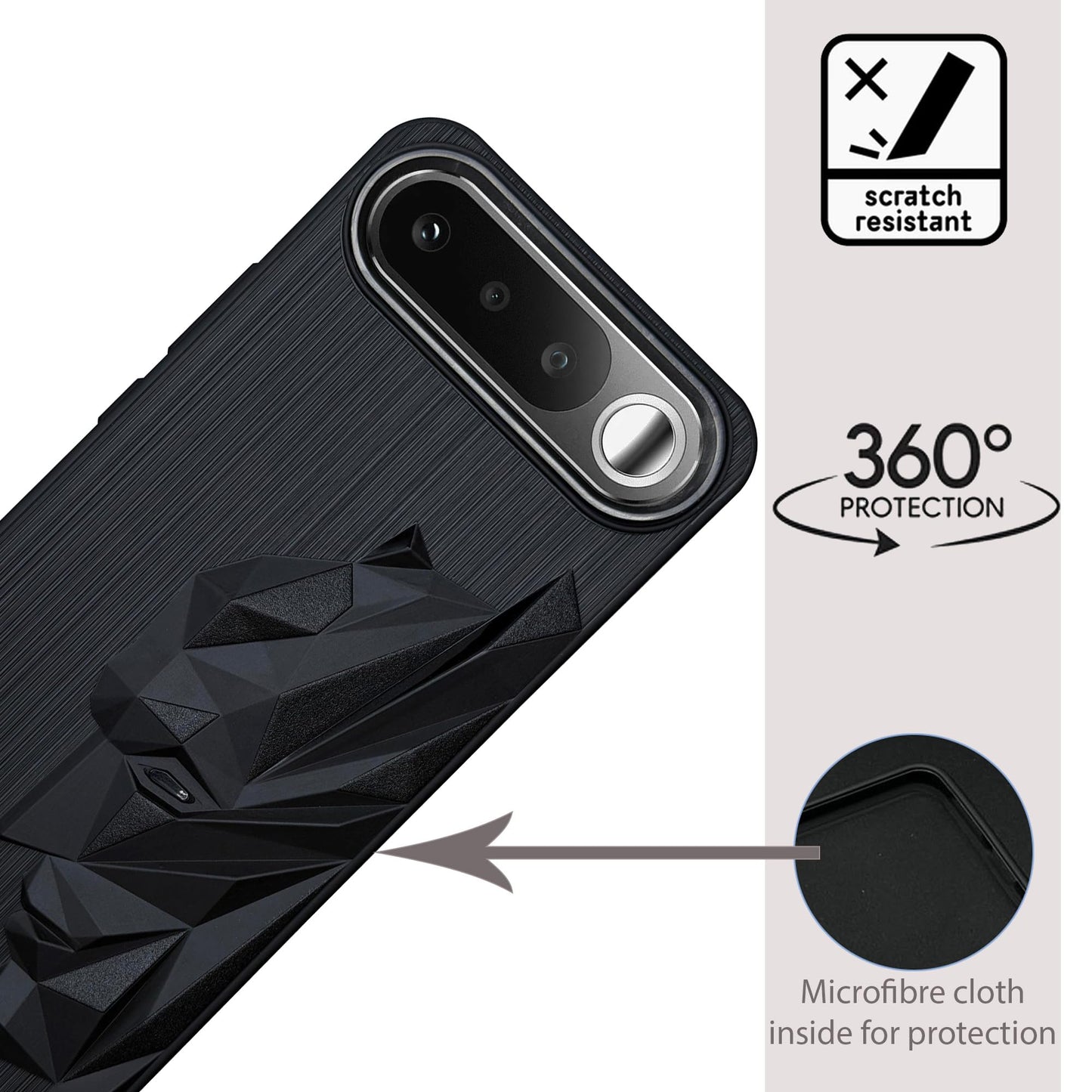 Bt Superhero Case with Camera Ring for Realme 16