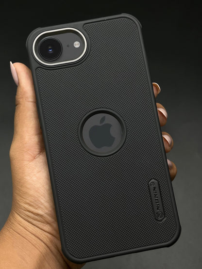 NIUKIN Super Frosted Dotted Case with Camera Ring for iPhone 16e