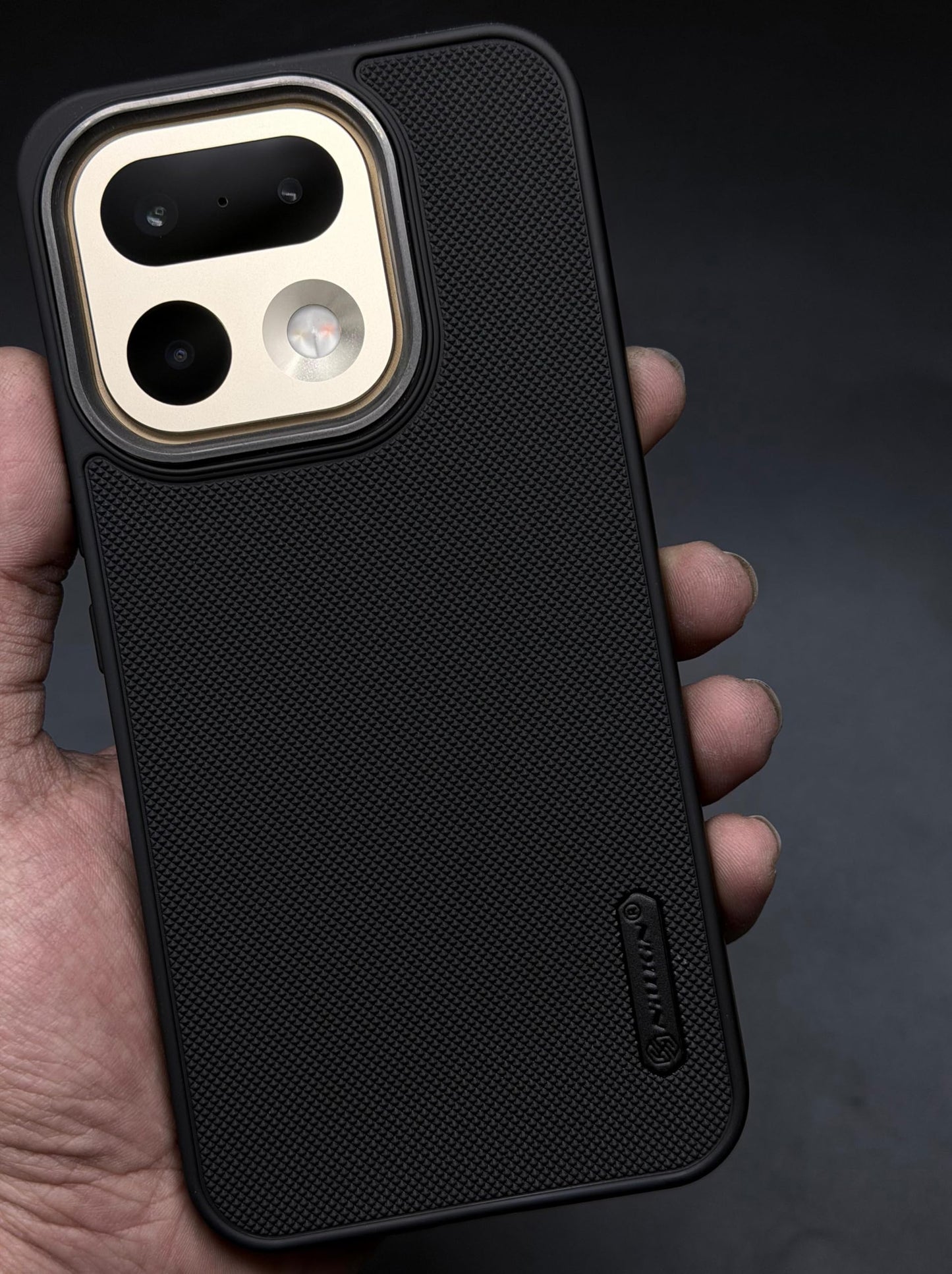 NIUKIN Super Frosted Dotted Case with Camera Ring for Realme 16 Pro