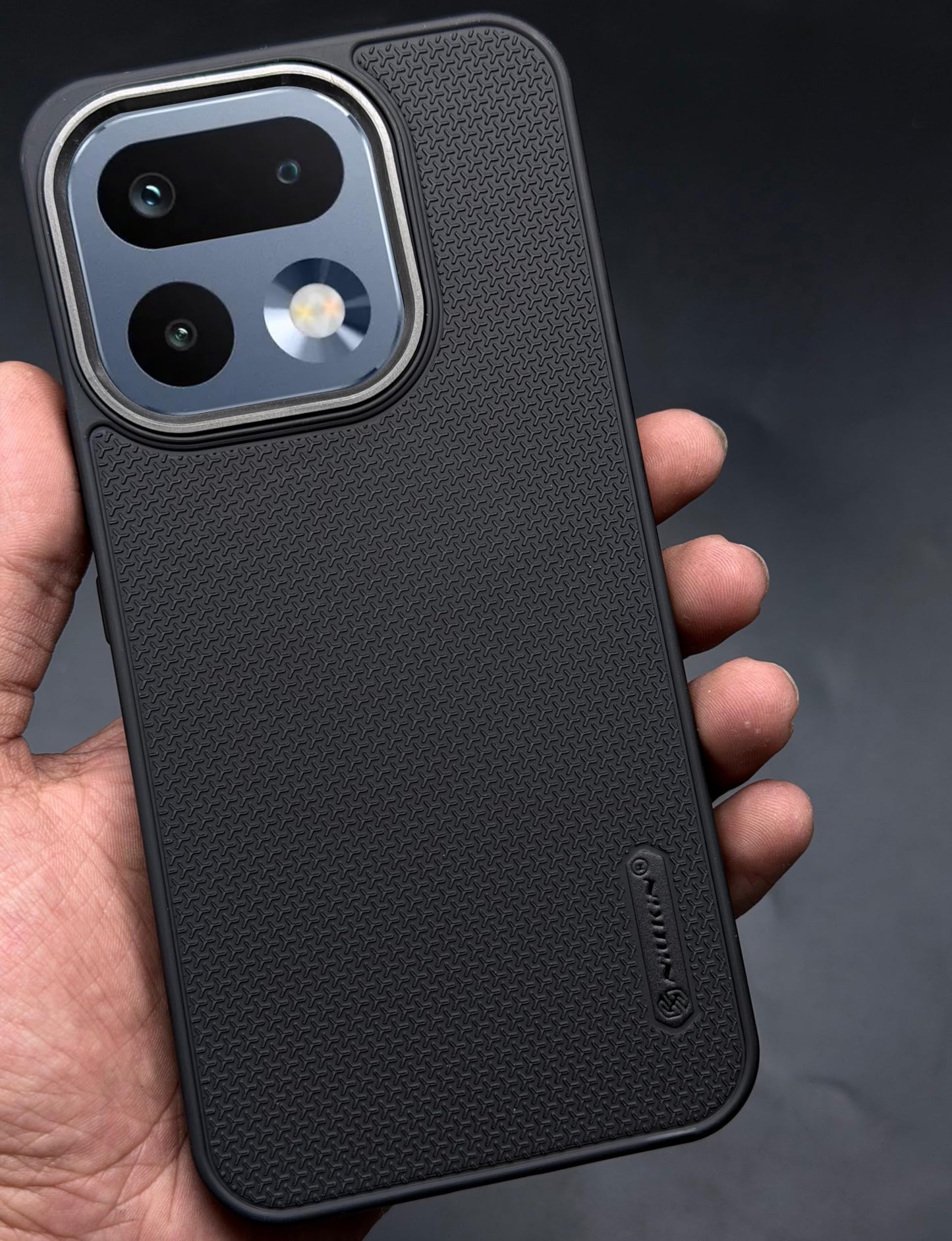 Niukin Grip Guard Back Case with Camera Ring for Realme 16 Pro