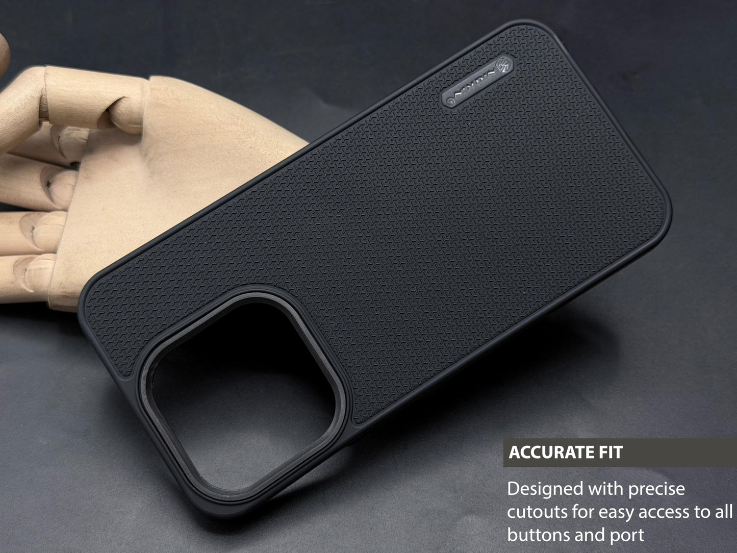 Niukin Grip Guard Back Case with Camera Ring for Realme 16 Pro