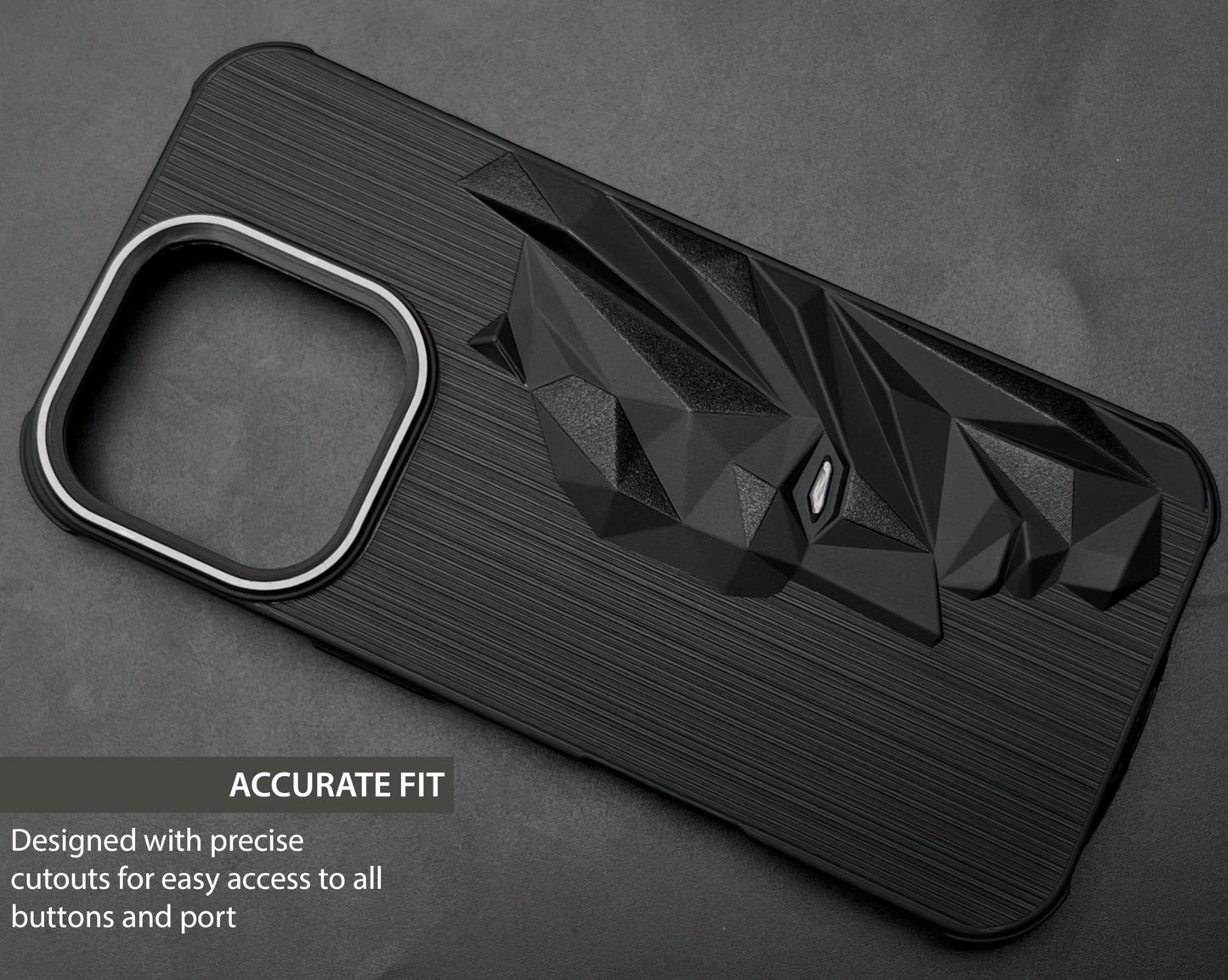 Bt Superhero Case with Camera Ring for iPhone 16 Pro Max