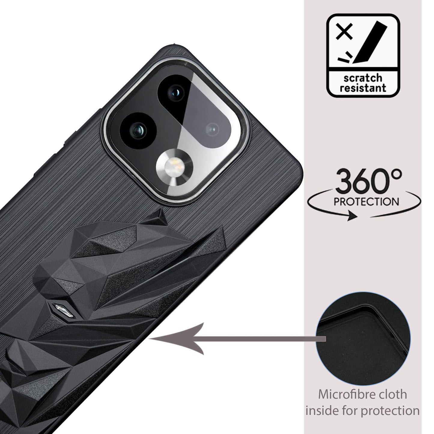 Bt Superhero Case with Camera Ring for Realme 16 Pro Plus