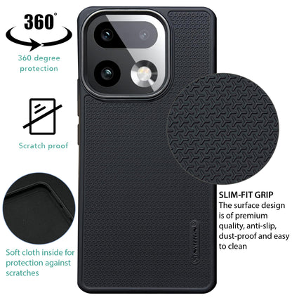 Niukin Grip Guard Back Case with Camera Ring for Realme 16 Pro Plus