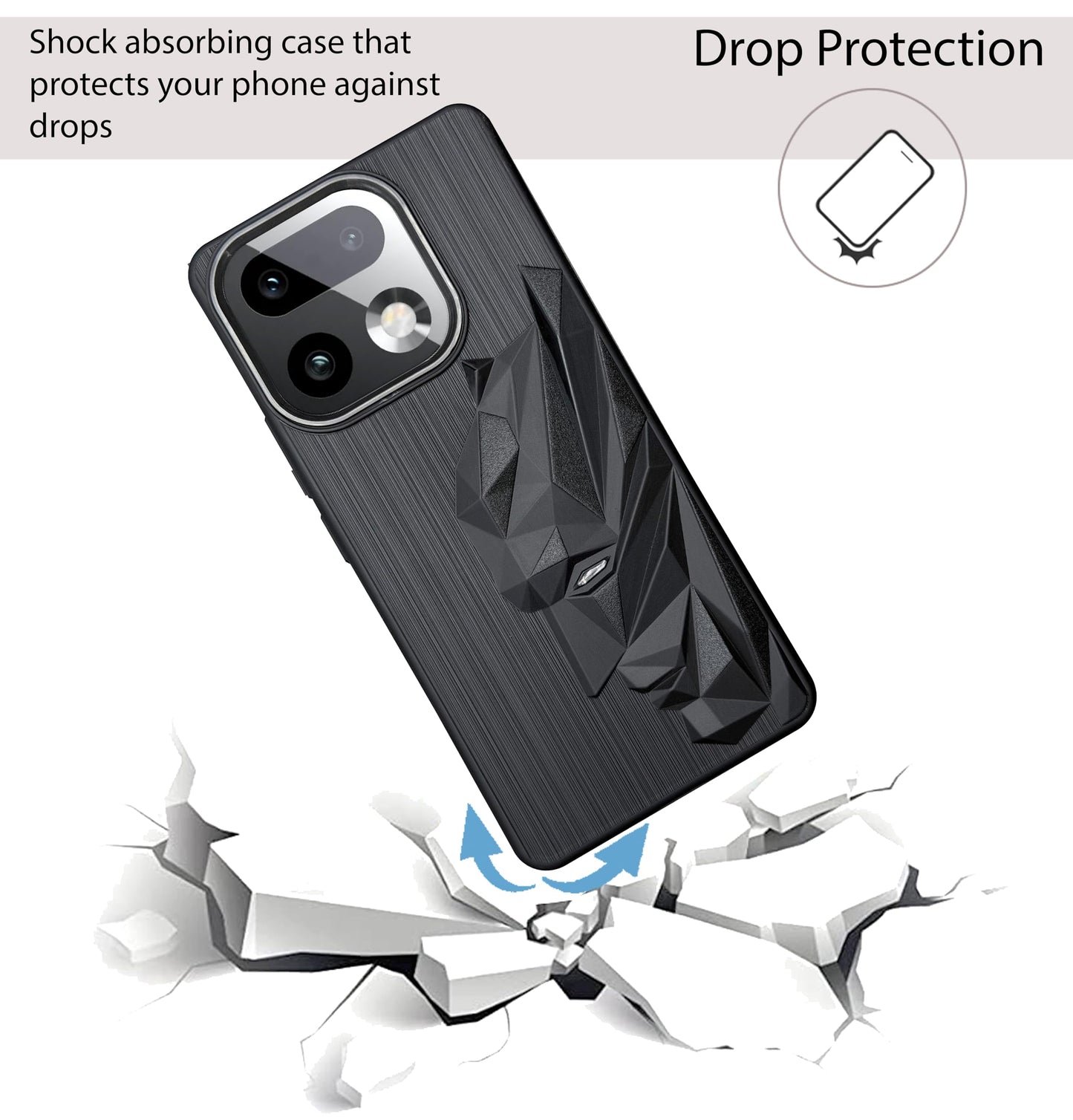 Bt Superhero Case with Camera Ring for Realme 16 Pro Plus