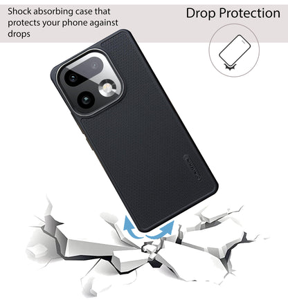 Niukin Grip Guard Back Case with Camera Ring for Realme 16 Pro Plus