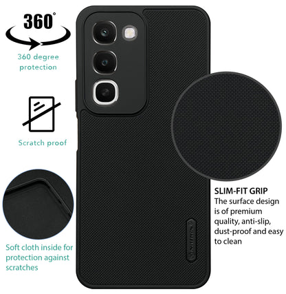 NIUKIN Super Frosted Dotted Case for Realme 16x 5G