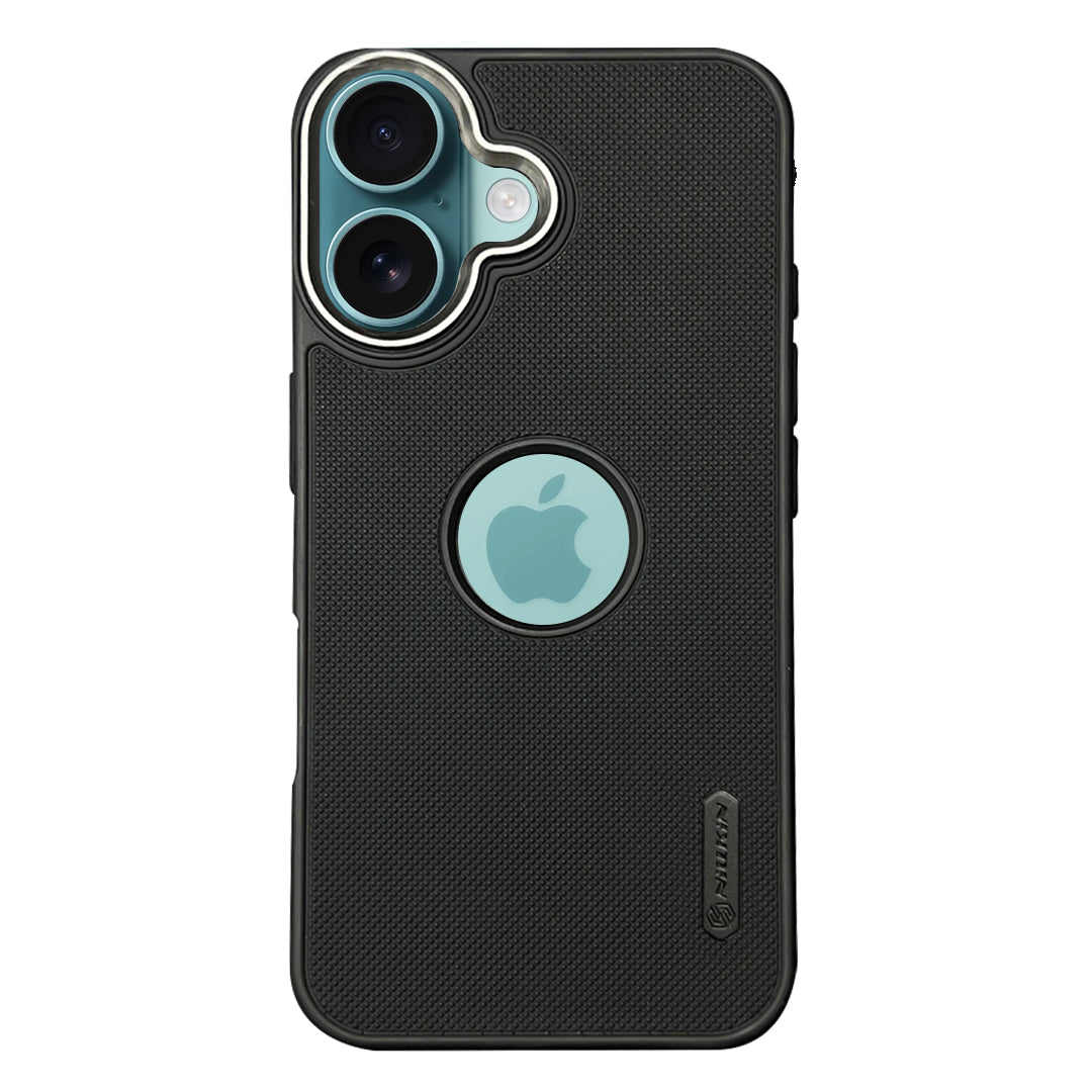 NIUKIN Super Frosted Dotted Case with Camera Ring for iPhone 16