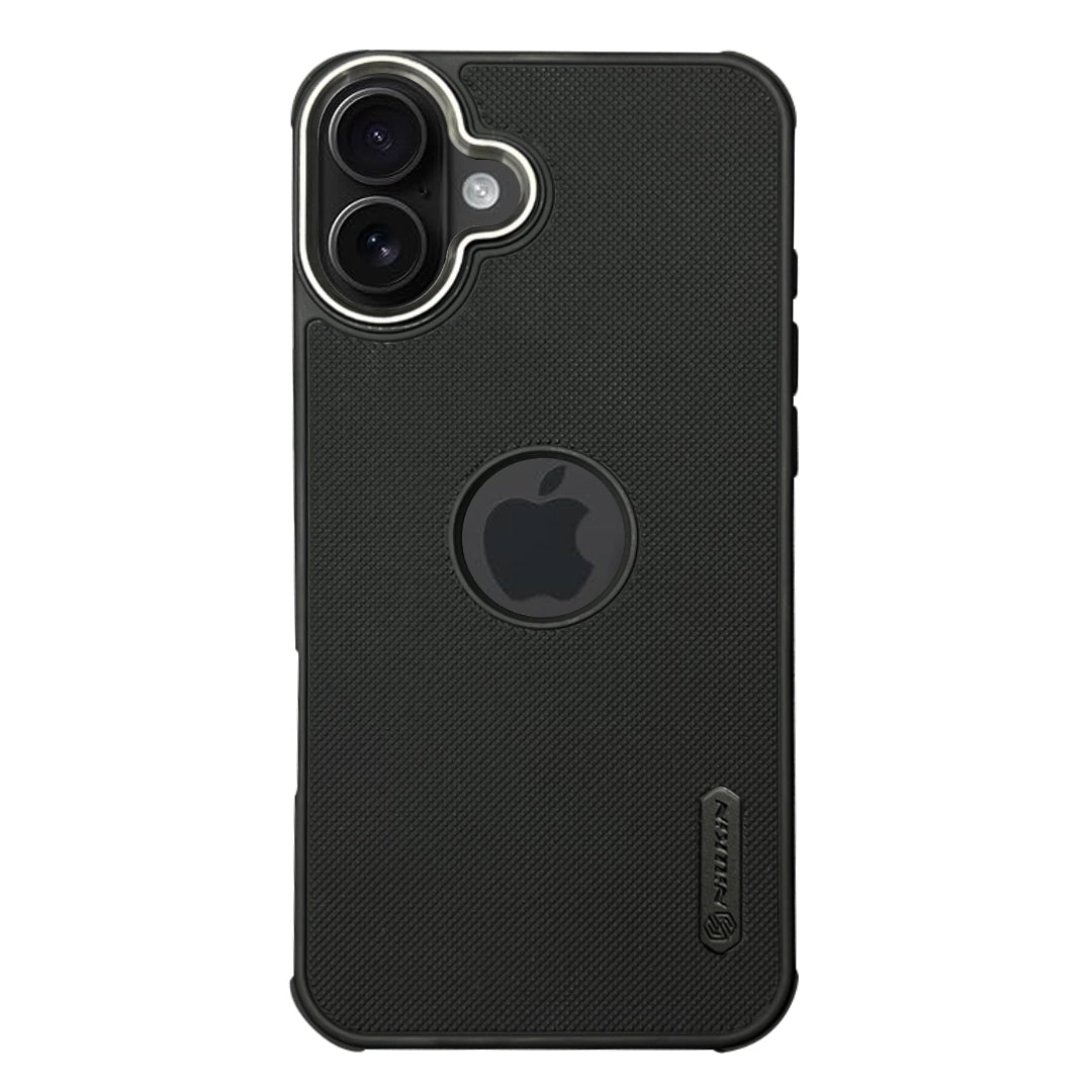 NIUKIN Super Frosted Dotted Case with Camera Ring for iPhone 16 Plus