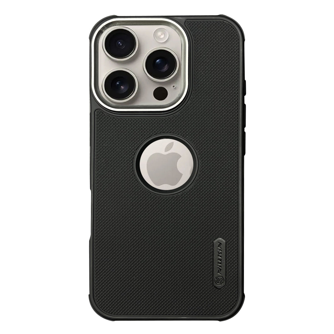 NIUKIN Super Frosted Dotted Case with Camera Ring for iPhone 16 Pro