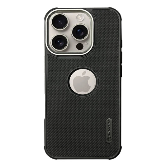NIUKIN Super Frosted Dotted Case with Camera Ring for iPhone 16 Pro
