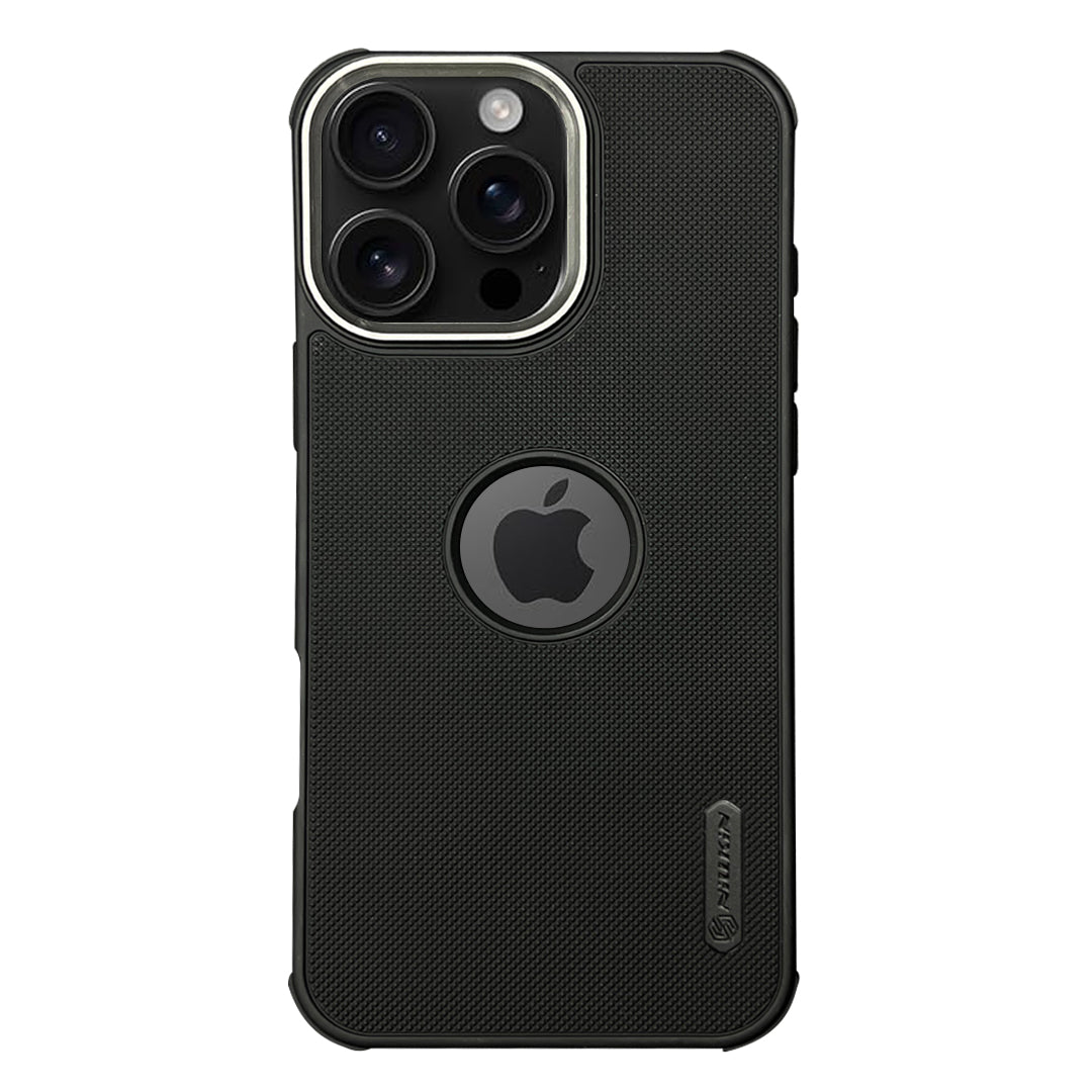 NIUKIN Super Frosted Dotted Case with Camera Ring for iPhone 16 Pro Max