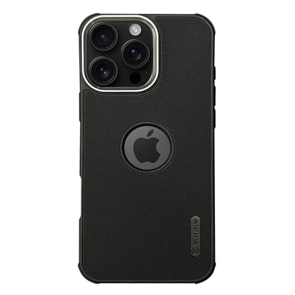 NIUKIN Super Frosted Dotted Case with Camera Ring for iPhone 16 Pro Max