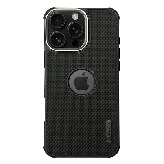 NIUKIN Super Frosted Dotted Case with Camera Ring for iPhone 16 Pro Max