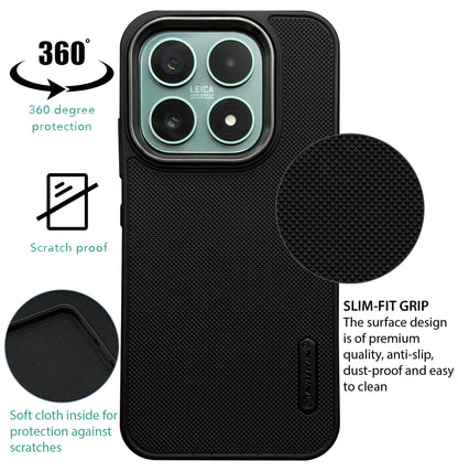 NIUKIN Super Frosted Dotted Case with Camera Ring for Xiaomi 17