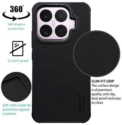 NIUKIN Super Frosted Dotted Case with Camera Ring for Xiaomi 17T