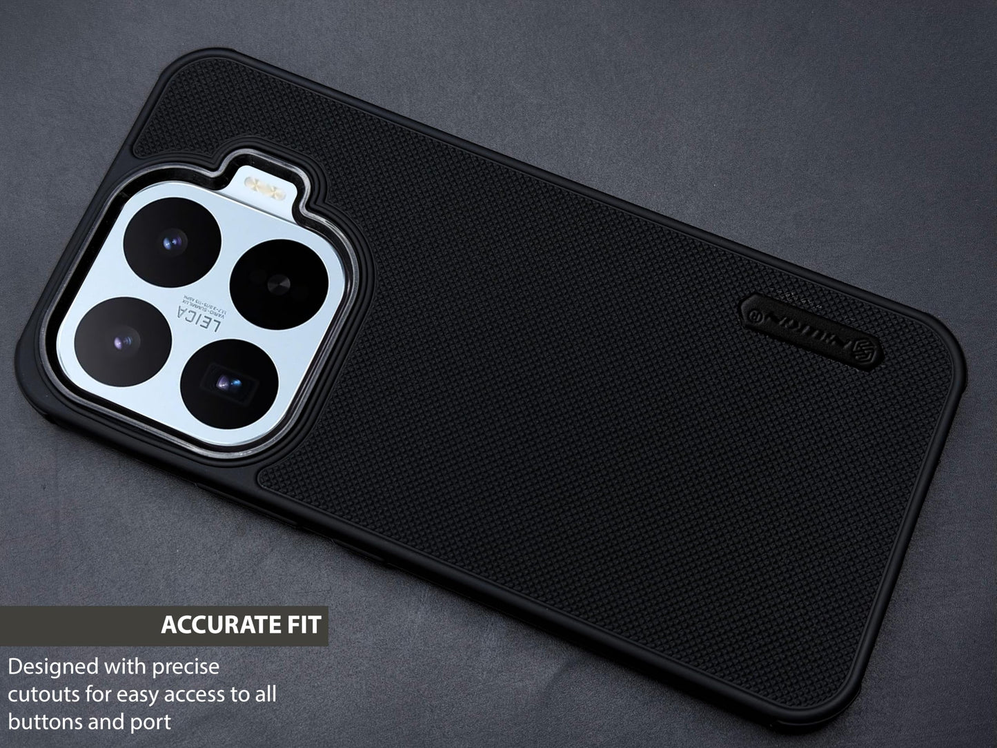 NIUKIN Super Frosted Dotted Case with Camera Ring for Xiaomi 17T