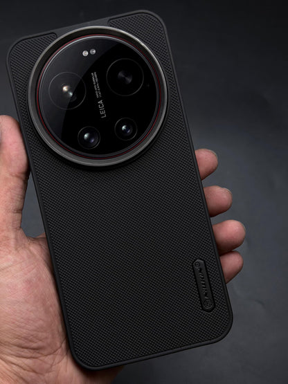 NIUKIN Super Frosted Dotted Case with Camera Ring for Xiaomi 17 Ultra