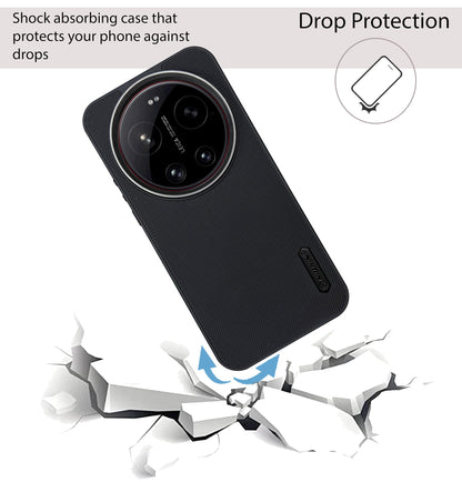 NIUKIN Super Frosted Dotted Case with Camera Ring for Xiaomi 17 Ultra