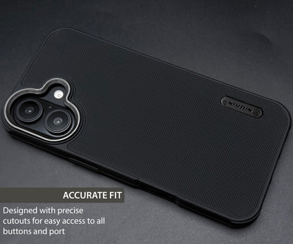 NIUKIN Super Frosted Dotted Case with Camera Ring for iPhone 17