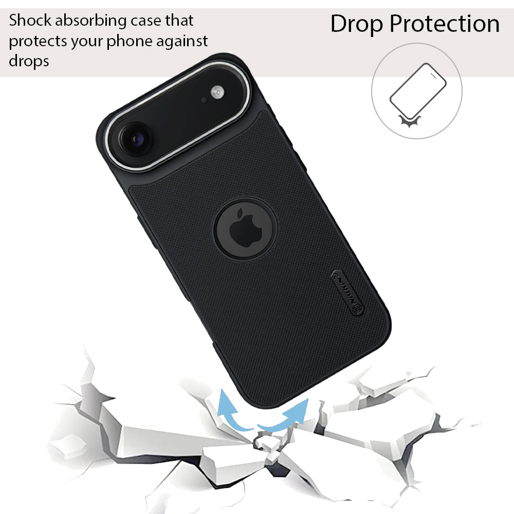NIUKIN Super Frosted Dotted Case with Camera Ring for iPhone Air / 17 Air