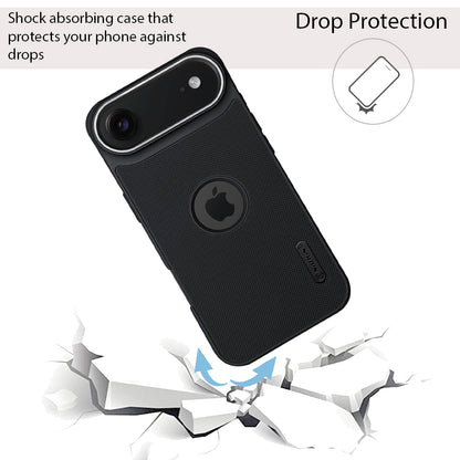 NIUKIN Super Frosted Dotted Case with Camera Ring for iPhone Air / 17 Air