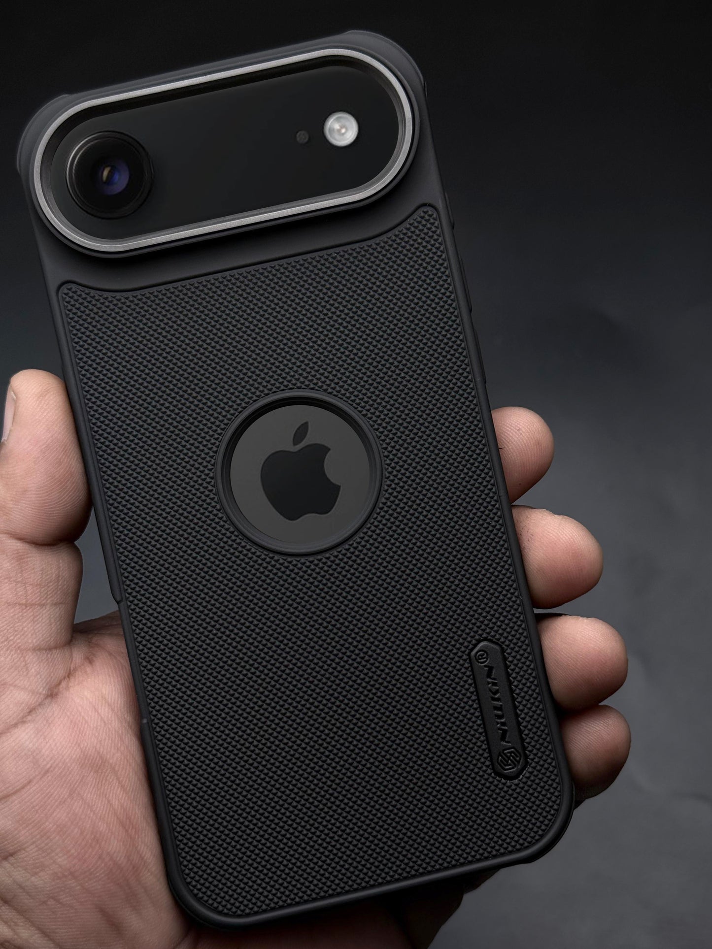 NIUKIN Super Frosted Dotted Case with Camera Ring for iPhone Air / 17 Air
