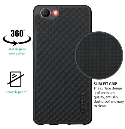 NIUKIN Super Frosted Dotted Case for Realme 1