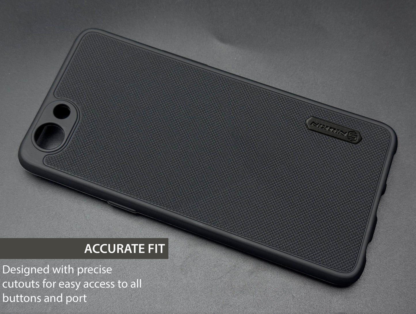 NIUKIN Super Frosted Dotted Case for Realme 1