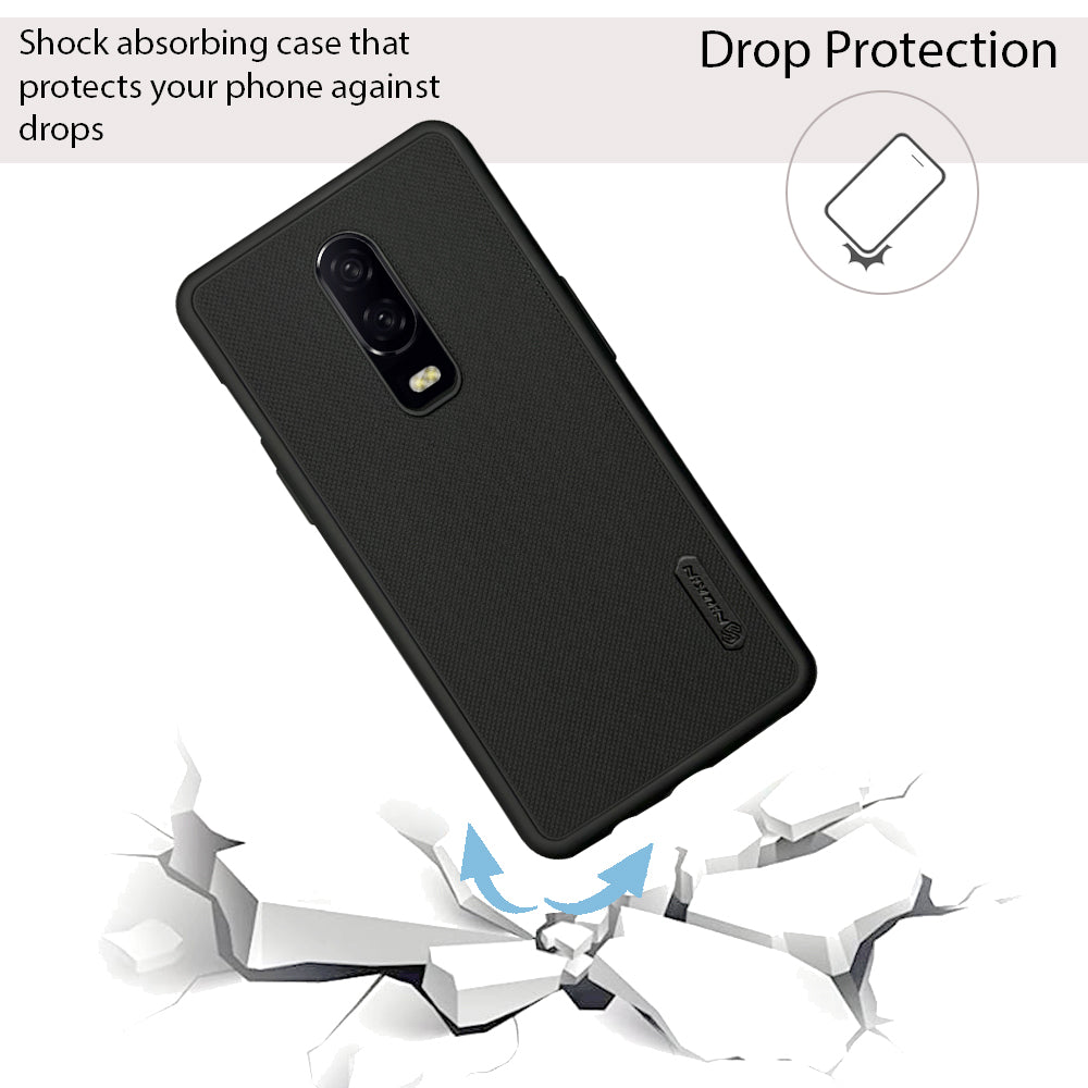 NIUKIN Super Frosted Dotted Case for Oneplus 6