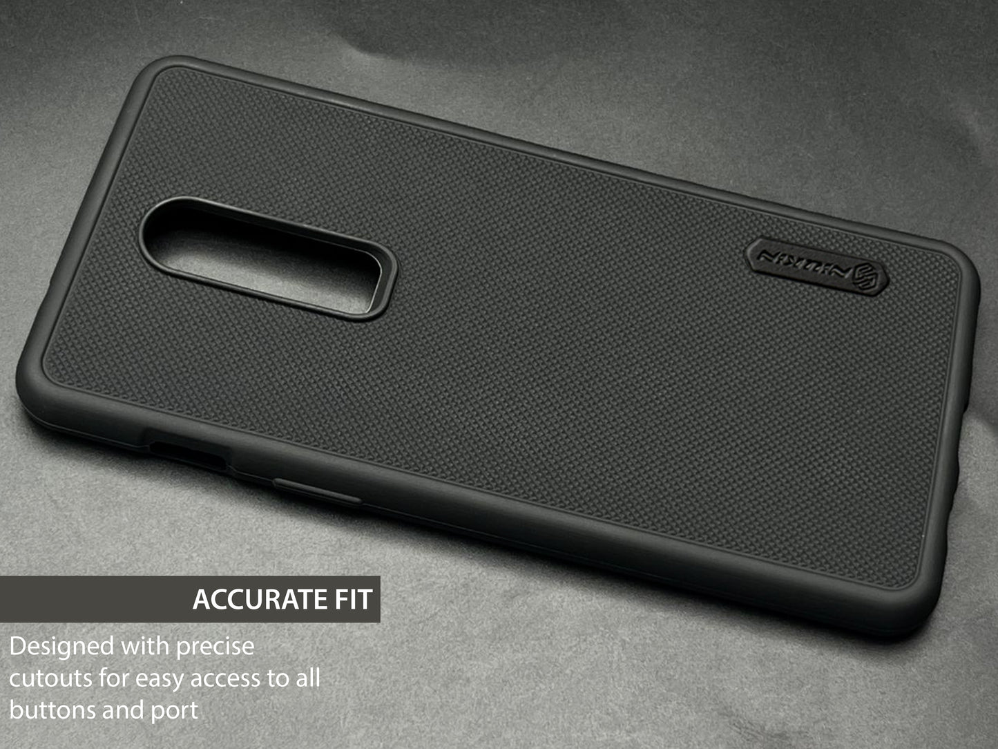NIUKIN Super Frosted Dotted Case for Oneplus 6