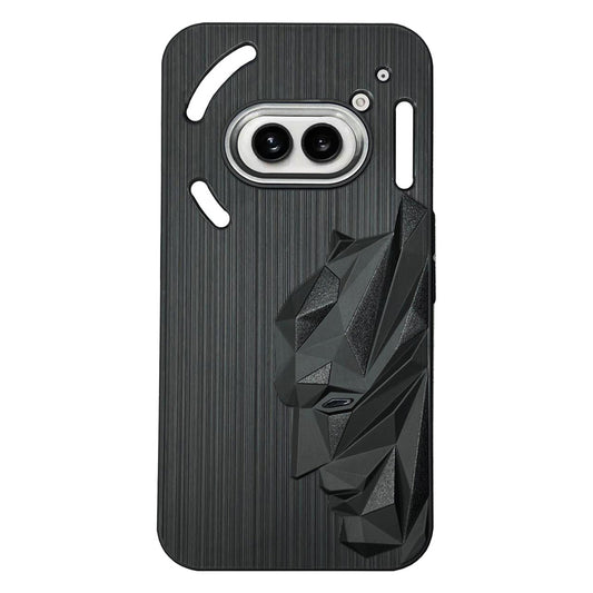 Bt Superhero Case with Metallic Camera Ring for Nothing Phone 2A
