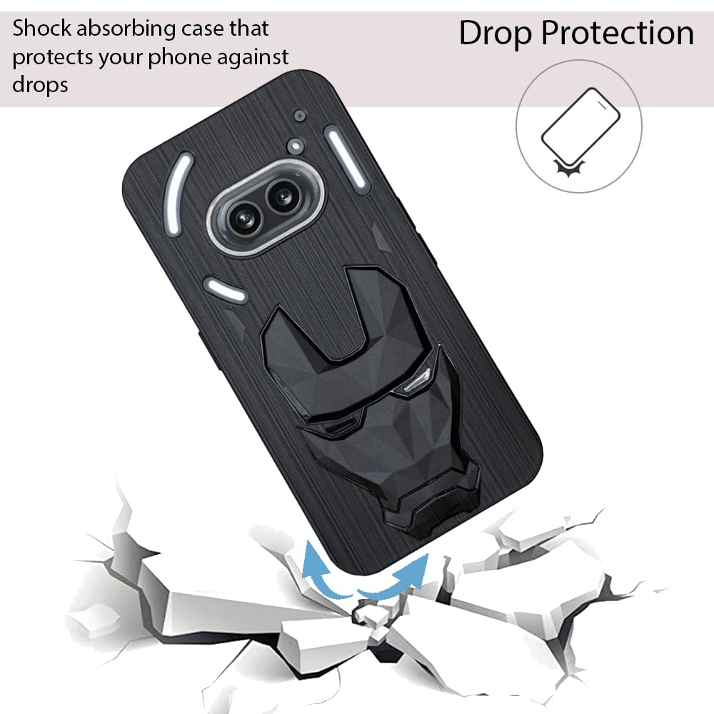 IR Mask Case with Camera Ring for Nothing Phone 2A