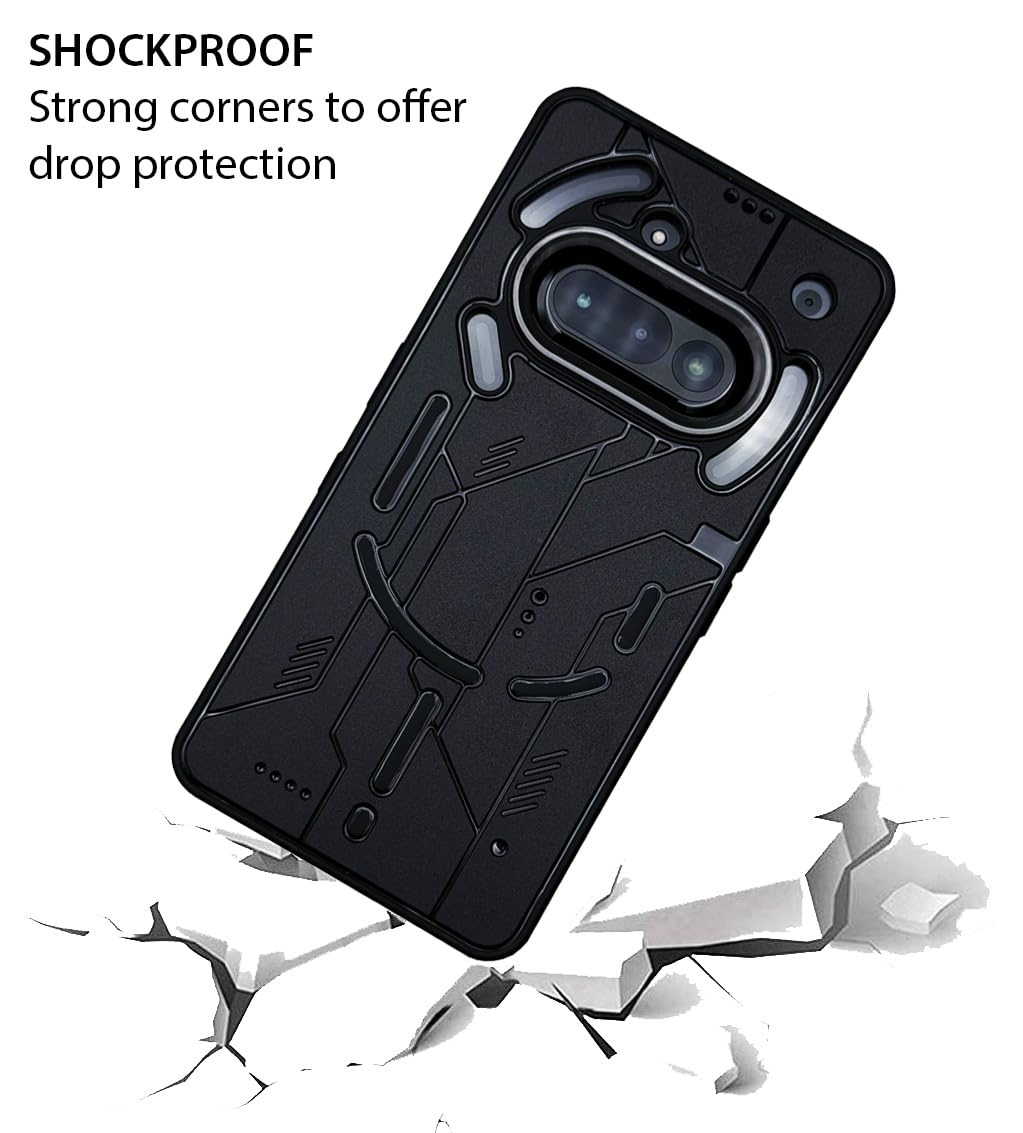 Cyber Design Soft Back Case for Nothing Phone 3A