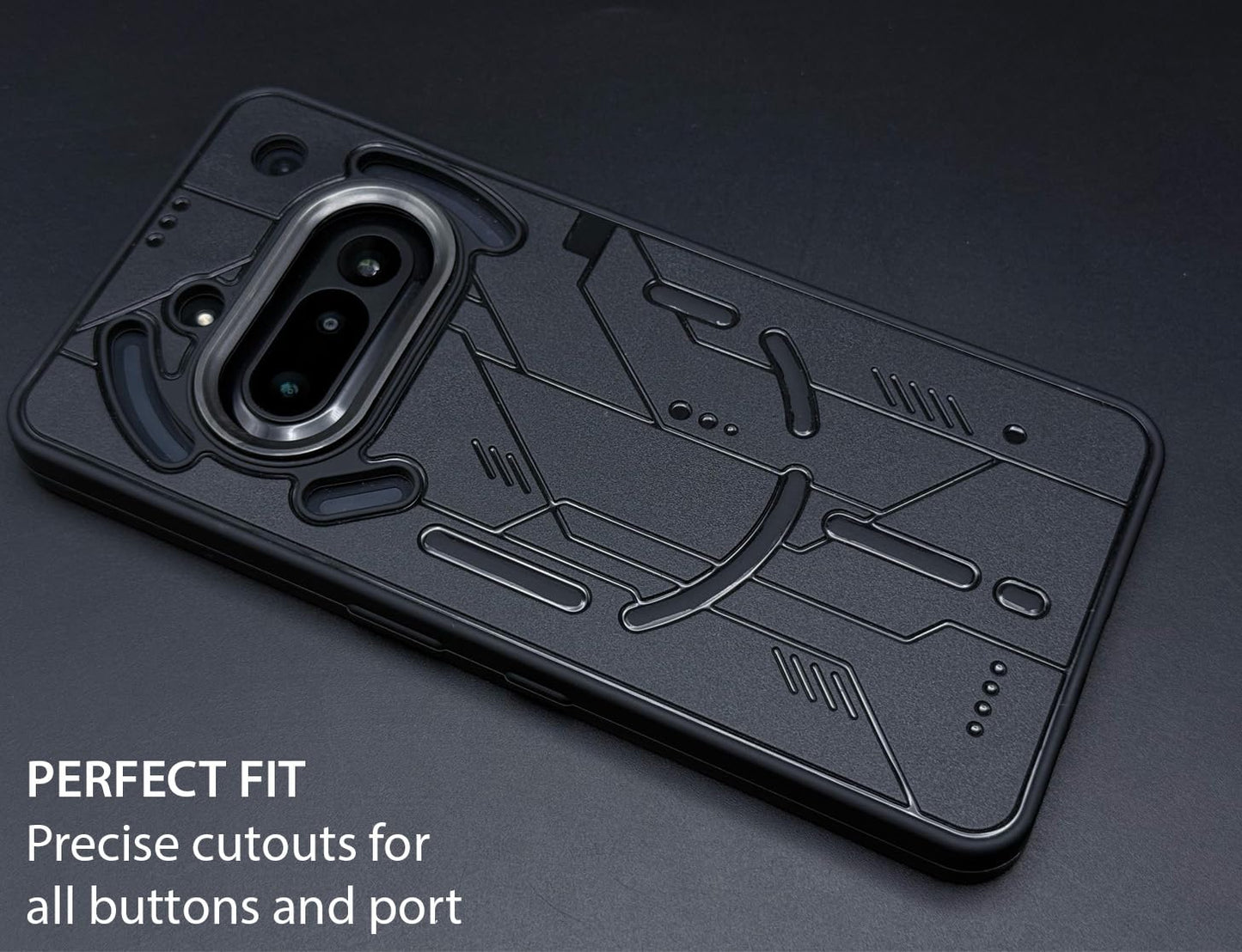 Cyber Design Soft Back Case for Nothing Phone 3A