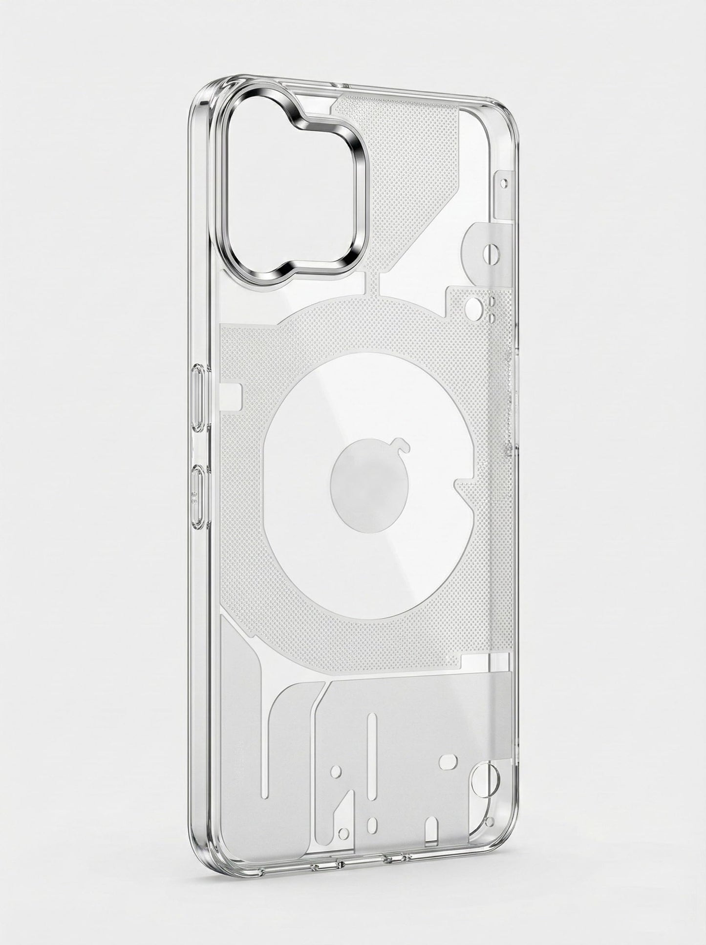 Transparent Cyber Design Case for Nothing Phone 3A Lite