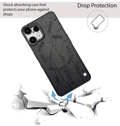 Cyber Design Soft Back Case for Nothing Phone 3A Lite
